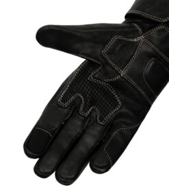 VENTI ENDURA LEATHER GLOVE BLACK 12 VENTI ENDURA LEATHER GLOVE BLACK -Motorcycle Accessories VEG304BLACK 4 49140.1679388003