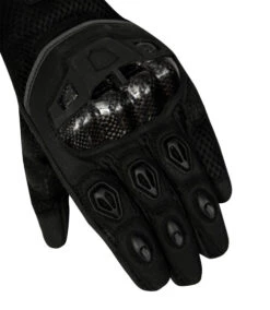 VENTI V-AIR SHORT MESH GLOVE BLACK -Motorcycle Accessories VEG308BLACK 5 26276.1679400355