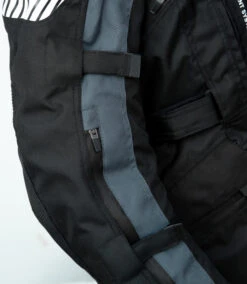 VENTI DESCENT WATERPROOF TEXTILE JACKET BLACK GREY -Motorcycle Accessories VEJ201GREY 4 52941.1678790415