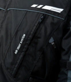 VENTI DESCENT WATERPROOF TEXTILE JACKET BLACK GREY -Motorcycle Accessories VEJ201GREY 6 59199.1678790414