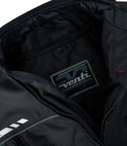VENTI DESCENT WATERPROOF TEXTILE JACKET BLACK GREY -Motorcycle Accessories VEJ201GREY 7 27720.1678790413