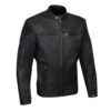 VENTI MENS IGNITION LEATHER JACKET BLACK 2 VENTI MENS IGNITION LEATHER JACKET BLACK -Motorcycle Accessories VEL303BLACK 1 25580.1677250381