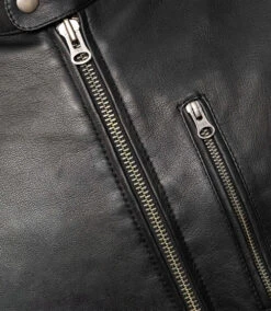 VENTI MENS DESCENT LEATHER JACKET BLACK -Motorcycle Accessories VEL911 3 59398.1693829274