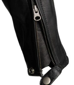 VENTI MENS DESCENT LEATHER JACKET BLACK -Motorcycle Accessories VEL911 5 39614.1693829272