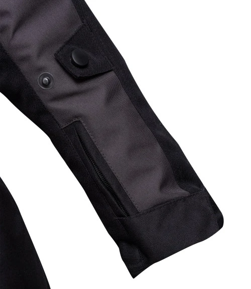 VENTI TOUR WATERPROOF TEXTILE JACKET BLACK GREY 6 VENTI TOUR WATERPROOF TEXTILE JACKET BLACK GREY - Image 4