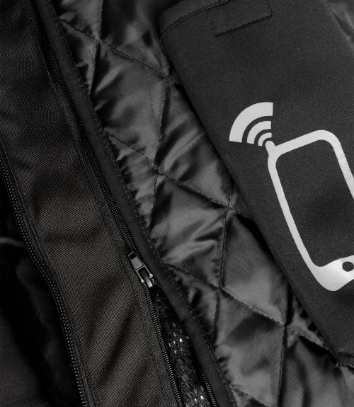 VENTI CHANNEL WATERPROOF TEXTILE JACKET BLACK 9 VENTI CHANNEL WATERPROOF TEXTILE JACKET BLACK - Image 7