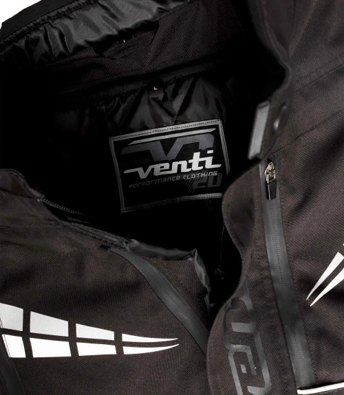 VENTI CHANNEL WATERPROOF TEXTILE JACKET BLACK 7 VENTI CHANNEL WATERPROOF TEXTILE JACKET BLACK - Image 5