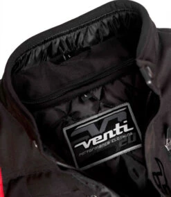 VENTI CHANNEL WATERPROOF TEXTILE JACKET BLACK GREY RED 23 VENTI CHANNEL WATERPROOF TEXTILE JACKET BLACK GREY RED -Motorcycle Accessories VEW306RED 13 35408.1693827959