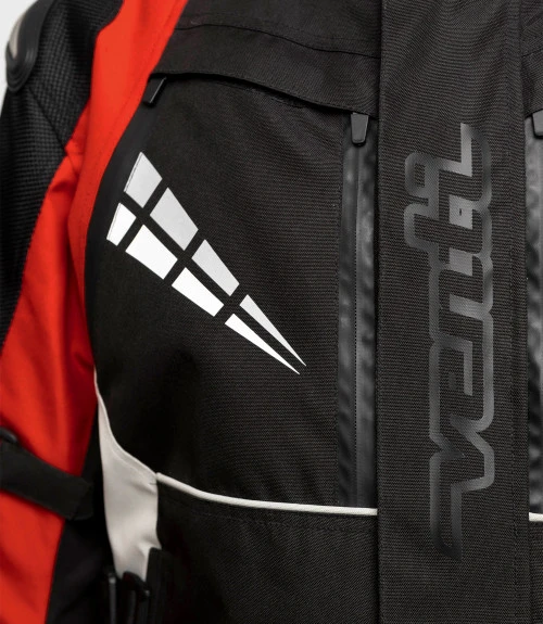 VENTI CHANNEL WATERPROOF TEXTILE JACKET BLACK GREY RED 5 VENTI CHANNEL WATERPROOF TEXTILE JACKET BLACK GREY RED - Image 3