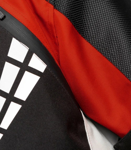 VENTI CHANNEL WATERPROOF TEXTILE JACKET BLACK GREY RED 14 VENTI CHANNEL WATERPROOF TEXTILE JACKET BLACK GREY RED - Image 12