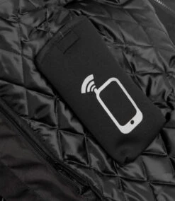 VENTI HYBRID WATERPROOF JACKET BLACK -Motorcycle Accessories VEW308 4 71320.1693835364