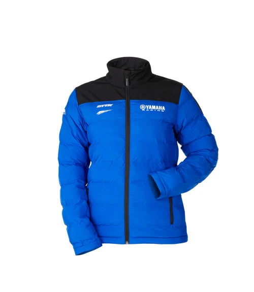 YAMAHA LADIES PADDOCK BLUE HYBRID JACKET 3 YAMAHA LADIES PADDOCK BLUE HYBRID JACKET