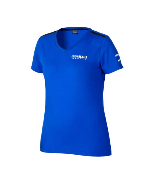 YAMAHA LADIES ESSENTIAL BLUE TEE 3 YAMAHA LADIES ESSENTIAL BLUE TEE