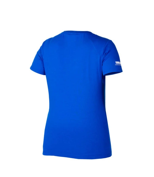 YAMAHA LADIES ESSENTIAL BLUE TEE 4 YAMAHA LADIES ESSENTIAL BLUE TEE - Image 2