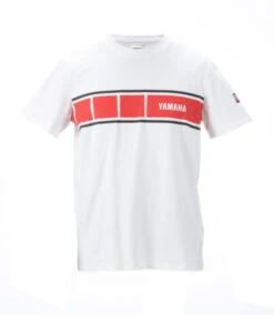 YAMAHA RACING HERITAGE TEE BROKEN WHITE