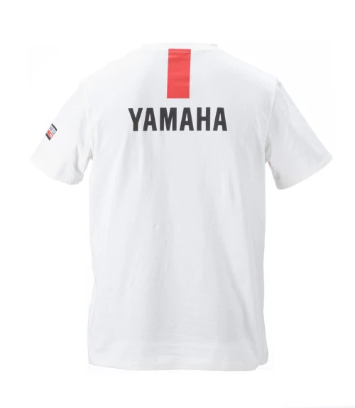 YAMAHA RACING HERITAGE TEE BROKEN WHITE 4 YAMAHA RACING HERITAGE TEE BROKEN WHITE - Image 2