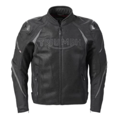 TRIUMPH TRIPLE SPORTS SUMMER MESH JACKET BLACK