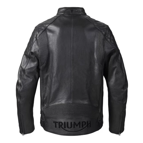 TRIUMPH BRADDAN AIR LEATHER JACKET BLACK 4 TRIUMPH BRADDAN AIR LEATHER JACKET BLACK - Image 2
