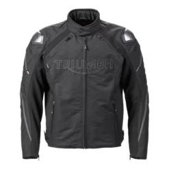 TRIUMPH TRIPLE SPORTS TRITECH WATERPROOF TEXTILE JACKET BLACK
