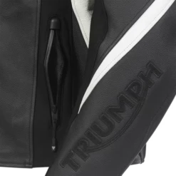 TRIUMPH TRIPLE LEATHER JACKET BLACK 11 TRIUMPH TRIPLE LEATHER JACKET BLACK -Motorcycle Accessories image 30790.1698666134