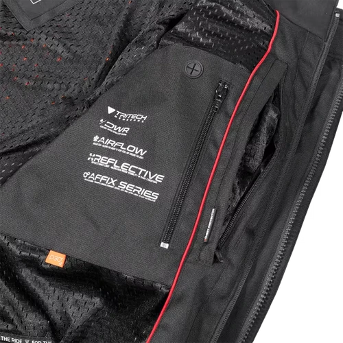 TRIUMPH CRANBOURNE WATERPROOF TEXTILE JACKET BLACK 5 TRIUMPH CRANBOURNE WATERPROOF TEXTILE JACKET BLACK - Image 3