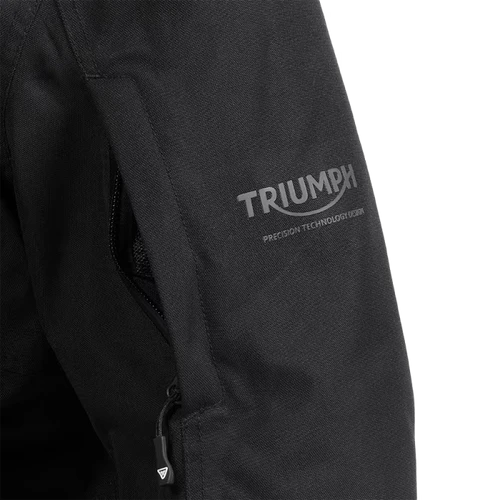 TRIUMPH WARRIOR WATERPROOF TEXTILE JACKET BLACK 7 TRIUMPH WARRIOR WATERPROOF TEXTILE JACKET BLACK - Image 5