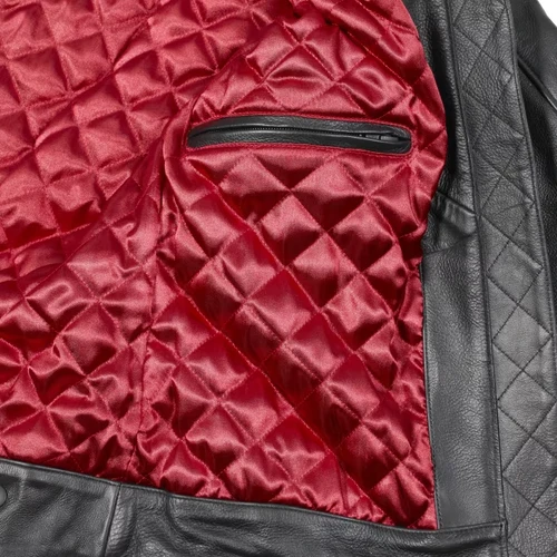 Triumph BRADDAN WOMENS SPORT JACKET BLACK RED 6 Triumph BRADDAN WOMENS SPORT JACKET BLACK RED - Image 4