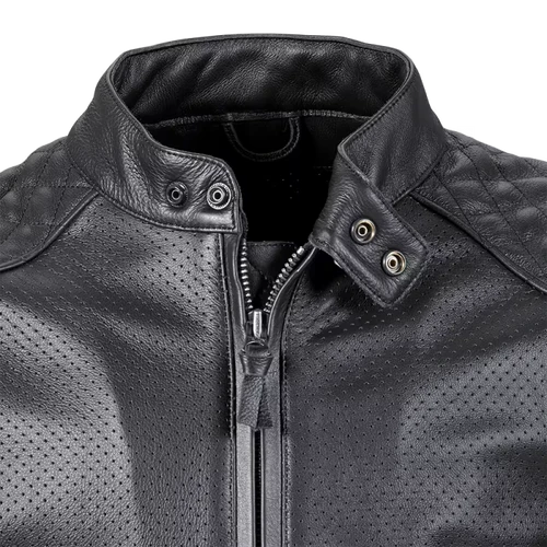 TRIUMPH BRADDAN AIR LEATHER JACKET BLACK 5 TRIUMPH BRADDAN AIR LEATHER JACKET BLACK - Image 3