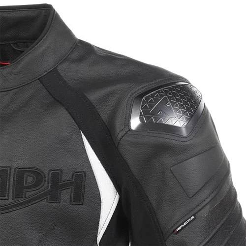 TRIUMPH TRIPLE LEATHER JACKET BLACK 5 TRIUMPH TRIPLE LEATHER JACKET BLACK - Image 3