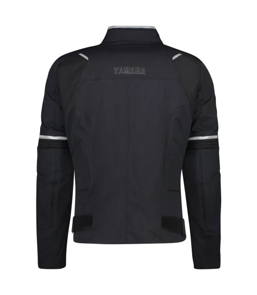 YAMAHA MT WATERPROOF TEXTILE JACKET BLACK GREY 4 YAMAHA MT WATERPROOF TEXTILE JACKET BLACK GREY - Image 2